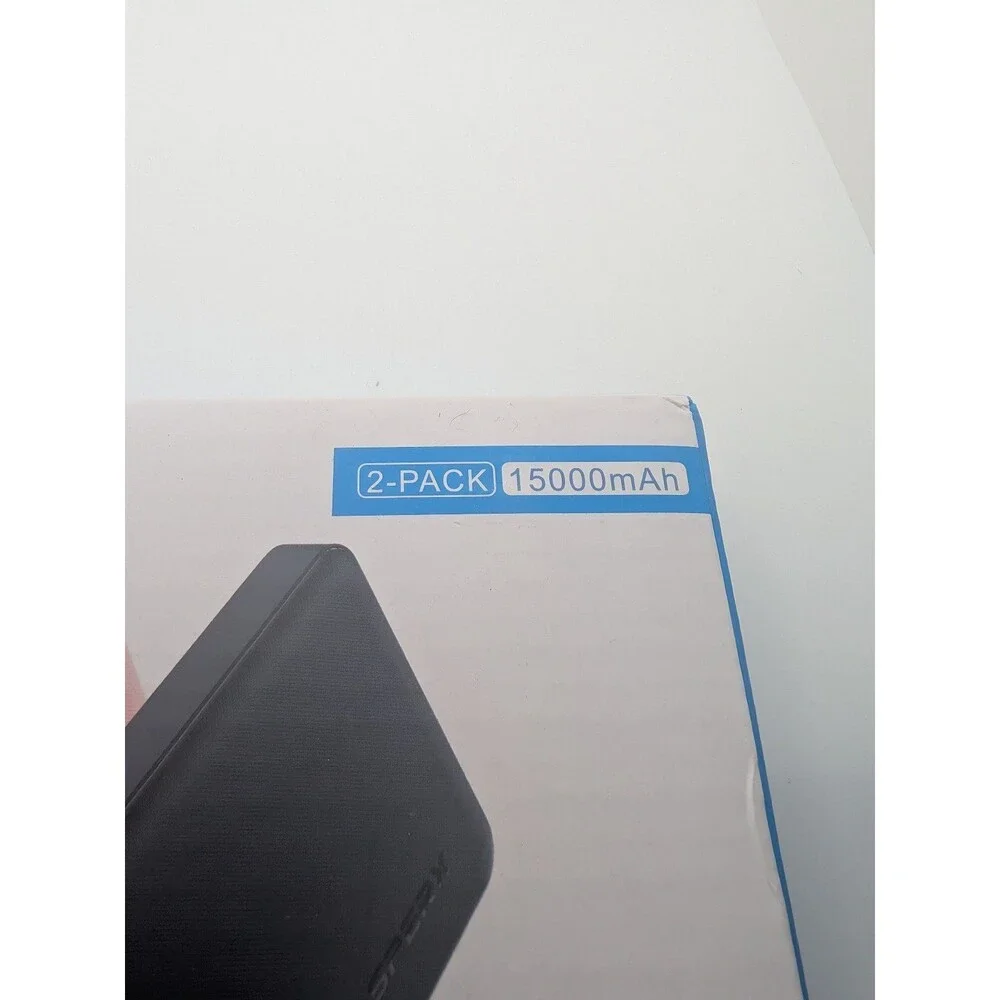 AsperX 2 Pack 15000mAh Power Banks